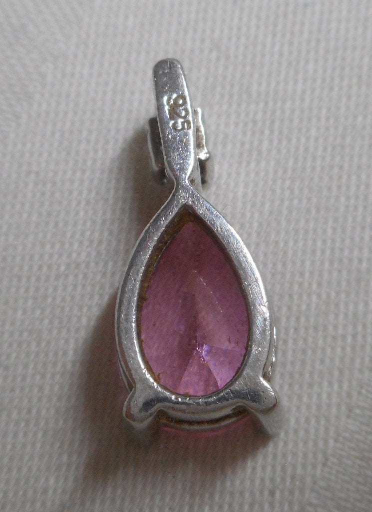 Mooie zilveren Zinzi hanger met stenen nr.430, Verzenden, Zo goed als nieuw, Zilver, Zilver