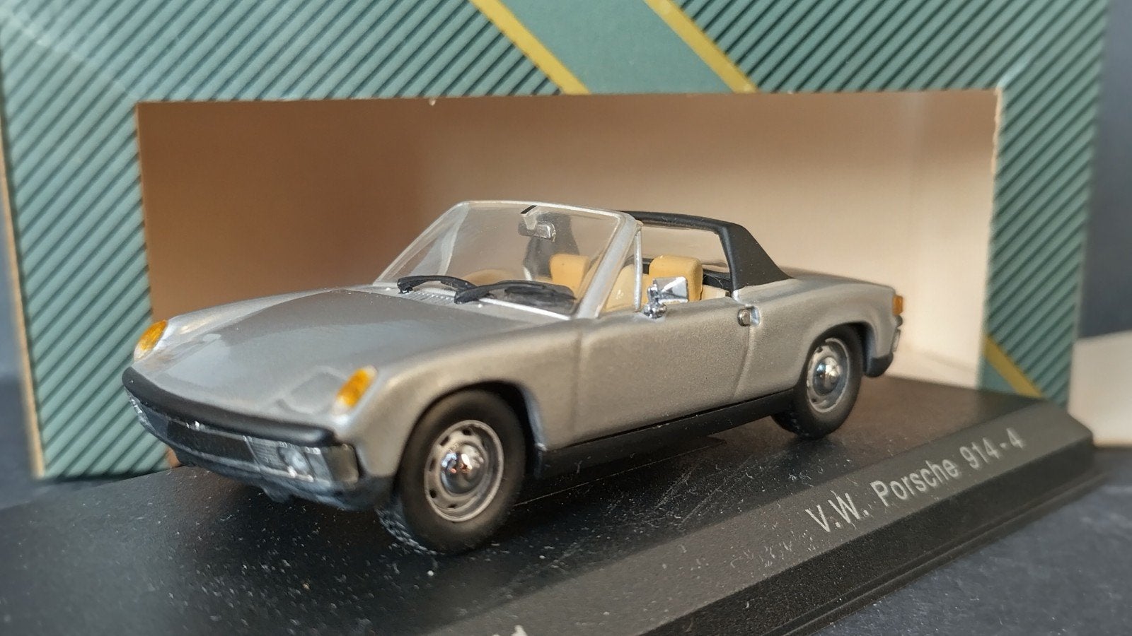Porsche 914 4 1:43 Detailcars Pol, Auto, Verzenden, ., Zo goed als nieuw