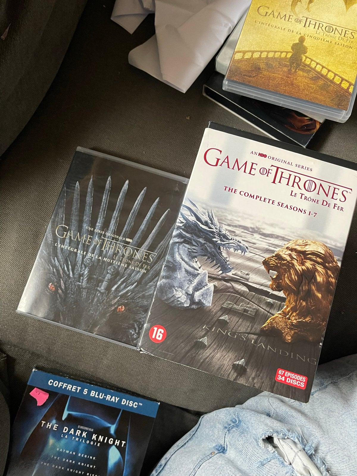 Game of Thrones DVD Boxset Seizoen 1-7 en Seizoen 8, Cd's en Dvd's, Dvd's | Tv en Series, Vanaf 16 jaar, Nederlands, Science Fiction en Fantasy