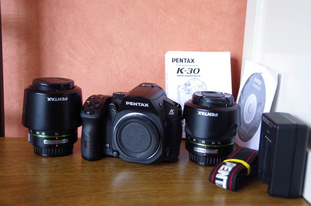 Pentax K-30 camera set, Audio, Tv en Foto, Fotocamera's Digitaal, Spiegelreflex, Ophalen of Verzenden, Zo goed als nieuw, 16 Megapixel
