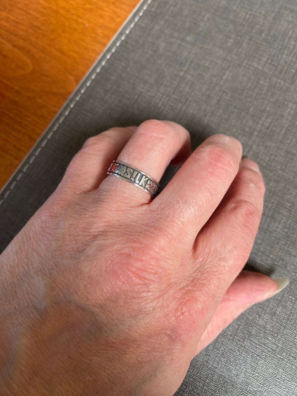 Silk ring maat 56 nieuw, Ophalen of Verzenden, 17 tot 18, Zilver, Dame