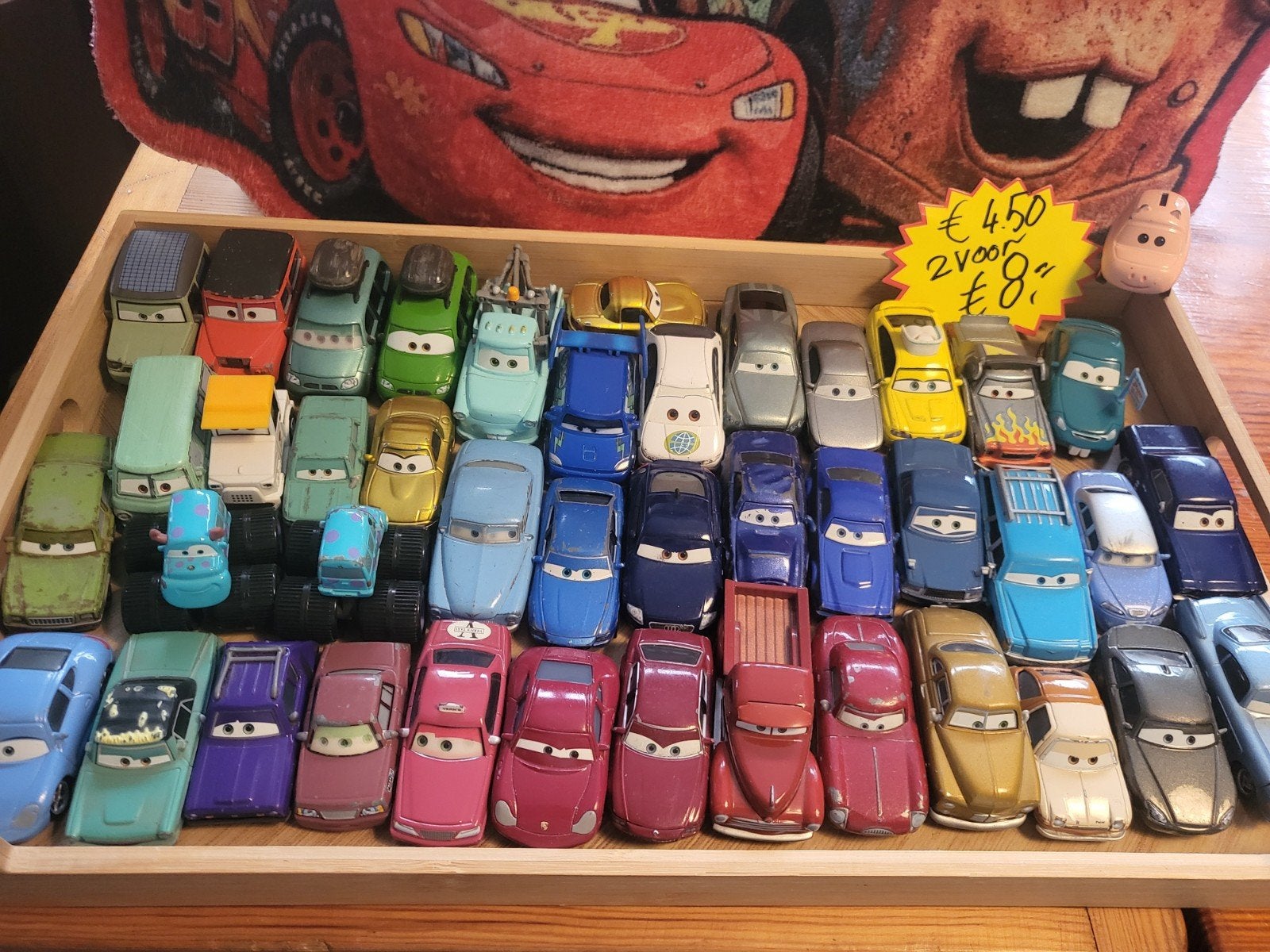 Disney cars, Kinderen en Baby's, Speelgoed | Speelgoedvoertuigen, Ophalen of Verzenden, Nieuw