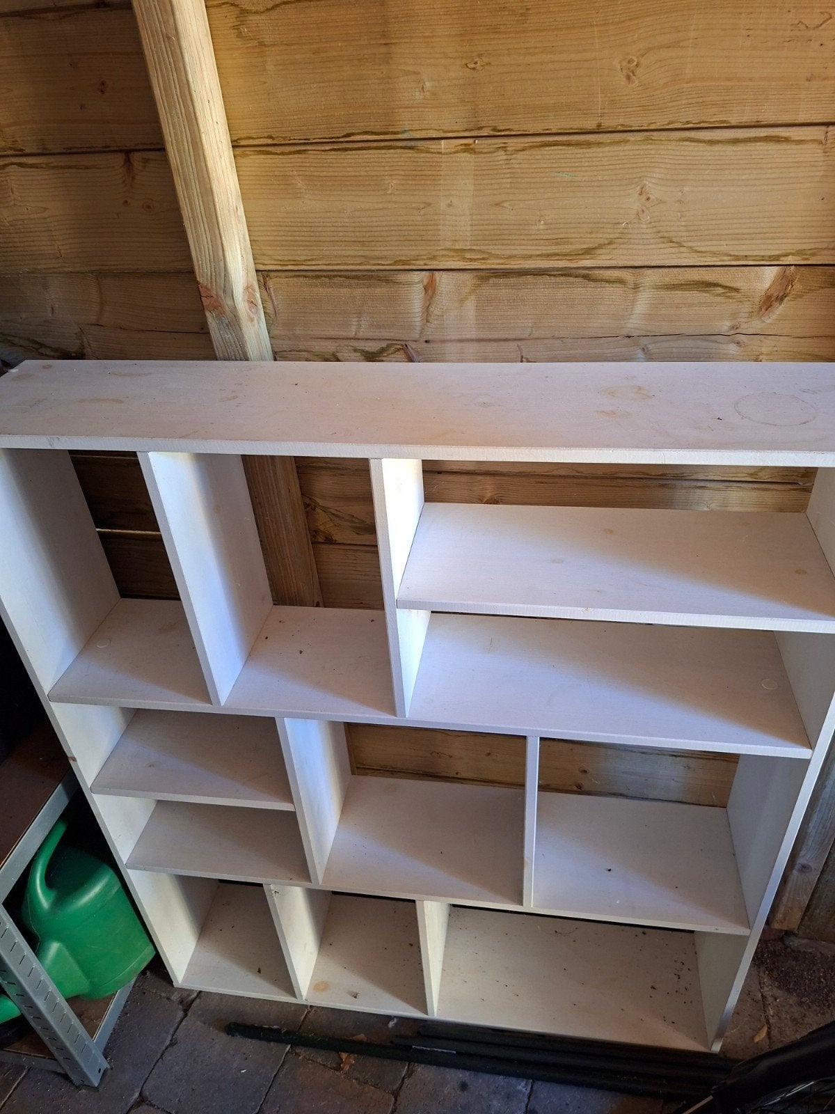 vakkenkast / wandrek, Ophalen, Met plank(en), Gebruikt, 100 tot 150 cm