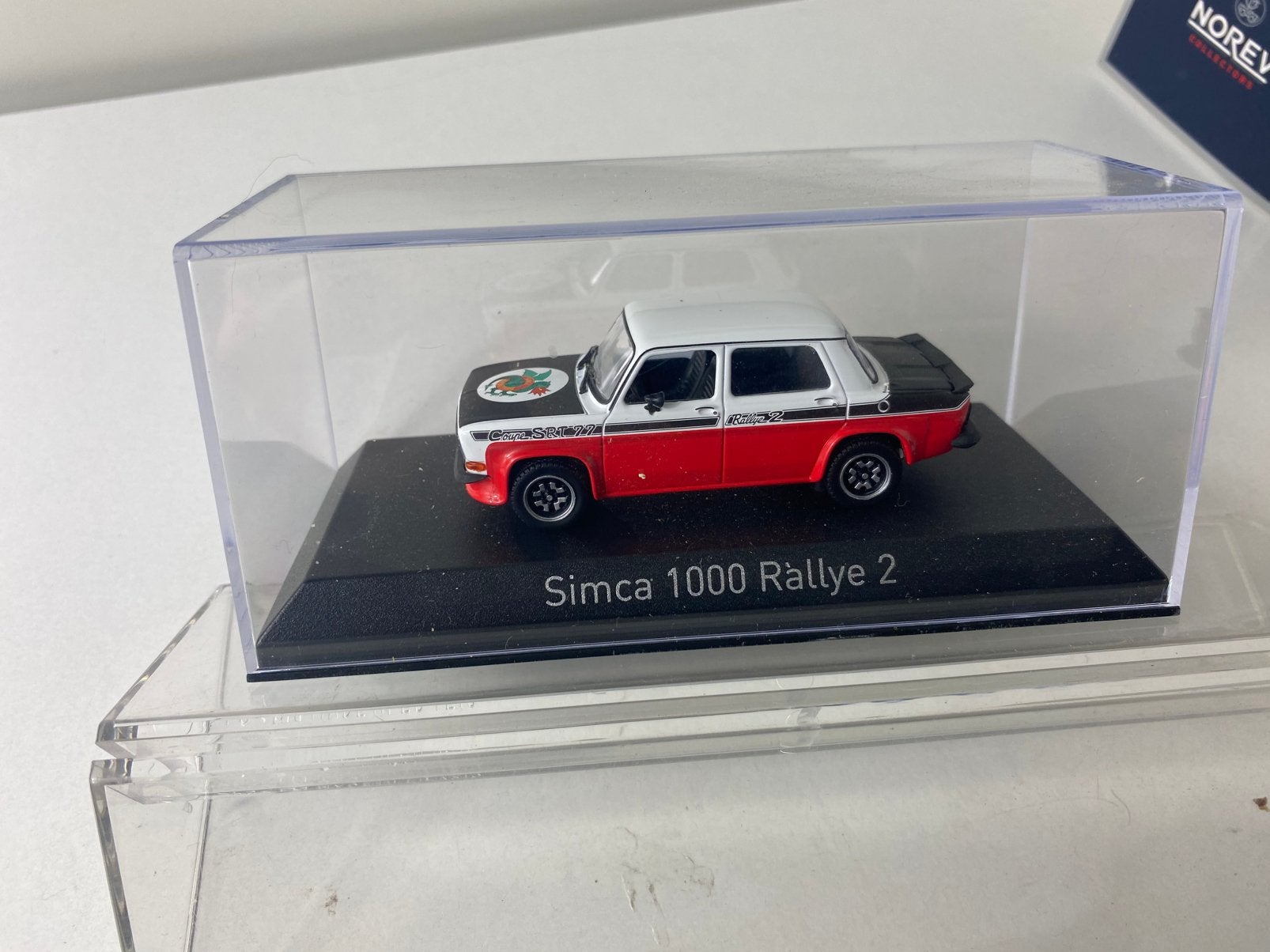 1:43 SIMCA 1000 rallye 2-NOREV-in OVP-NEW, Ophalen of Verzenden, Nieuw, Auto, Norev