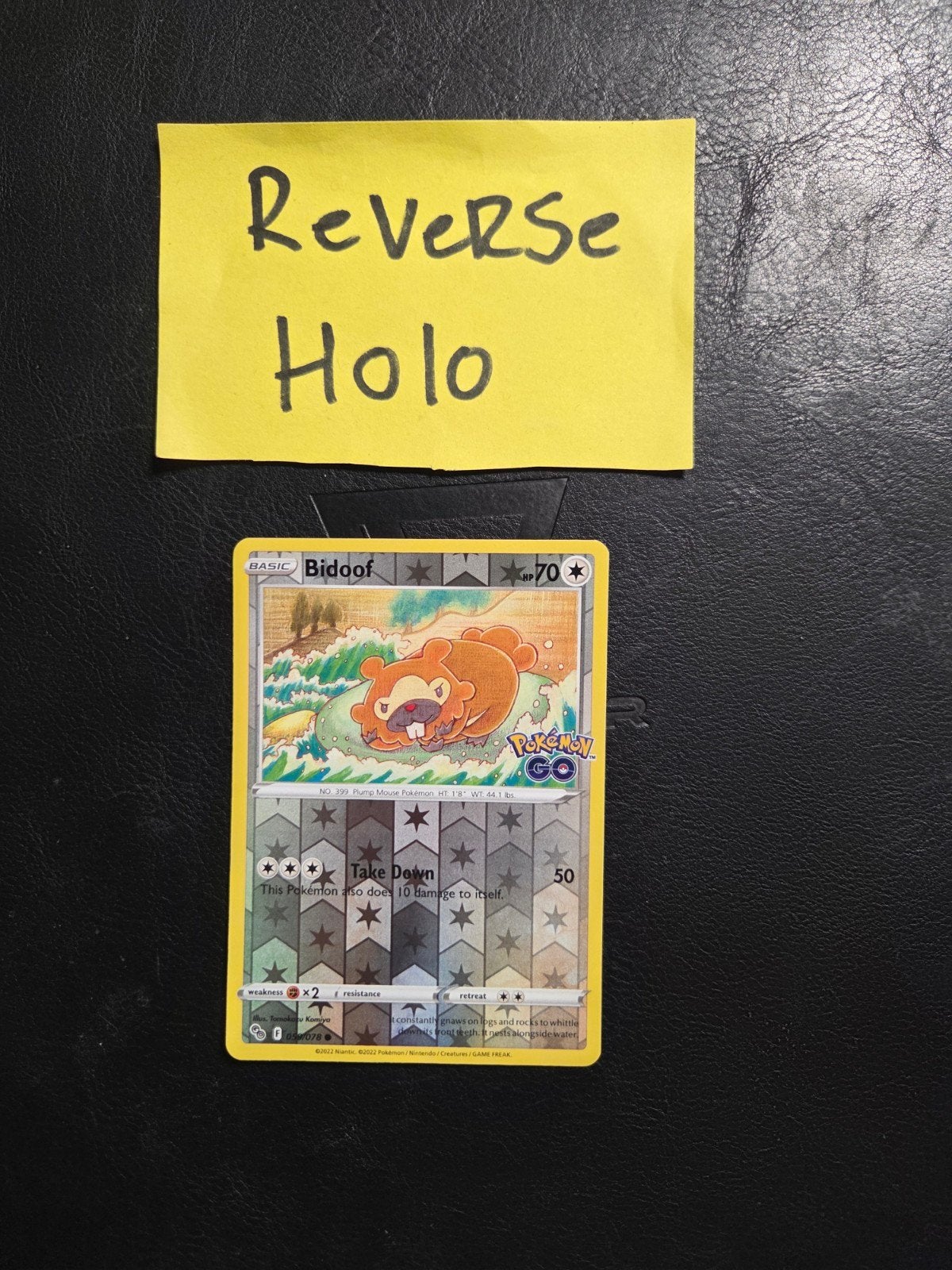 Bidoof 059/078 Pokemon go, Ophalen of Verzenden