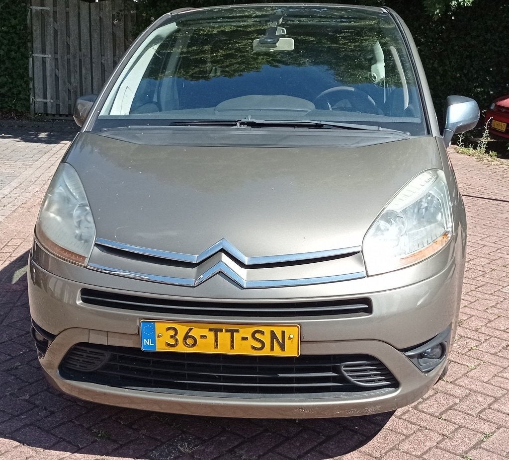 Citroën C4 (Grand) Picasso 1.8 16V 2007 Bruin, Auto's, 135 pk, Zwart, 4 cilinders, Bruin