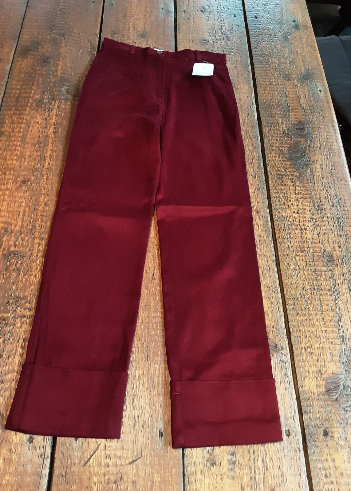 Tiger-Bay bordeauxrode broek, maat 34 NIEUW, Ophalen of Verzenden, Maat 34 (XS) of kleiner, Lang, Rood