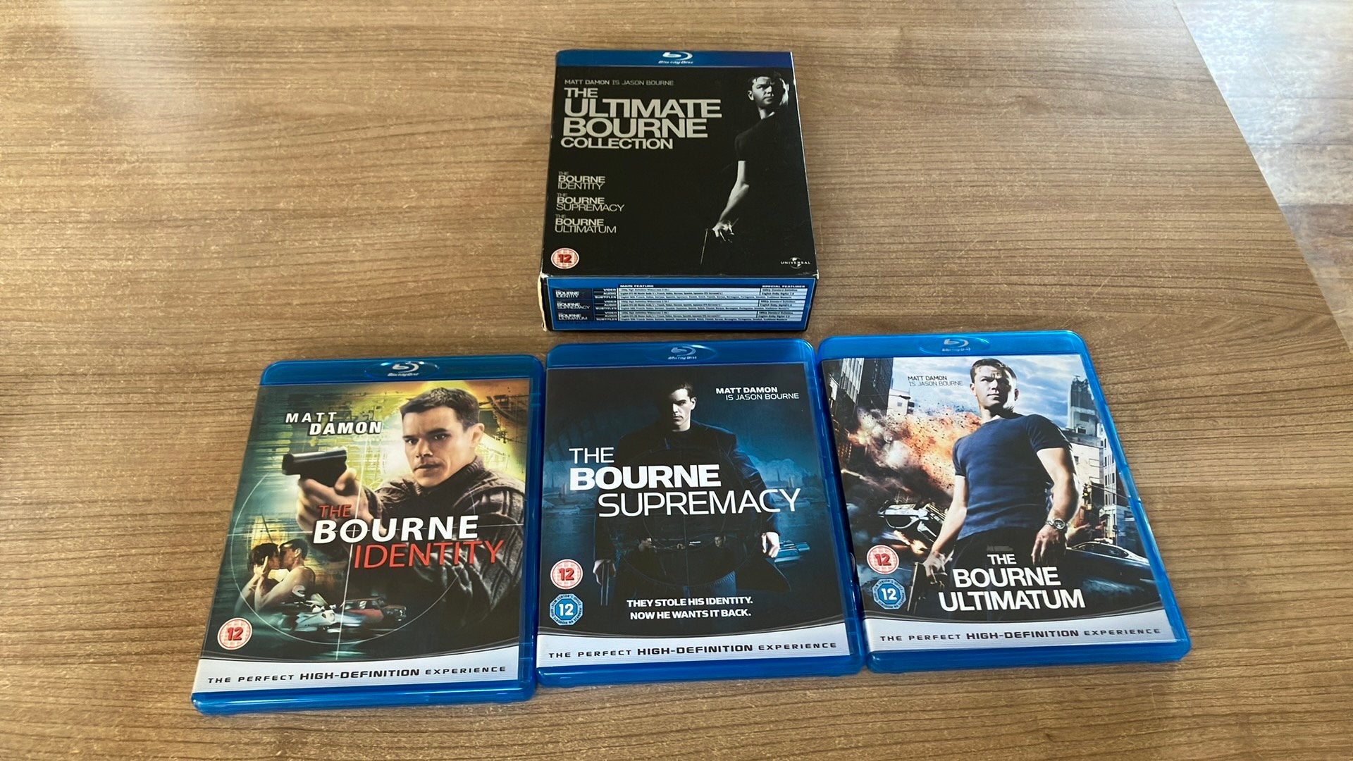 The Ultimate Bourne Collection Blu-ray box, Ophalen of Verzenden, Zo goed als nieuw