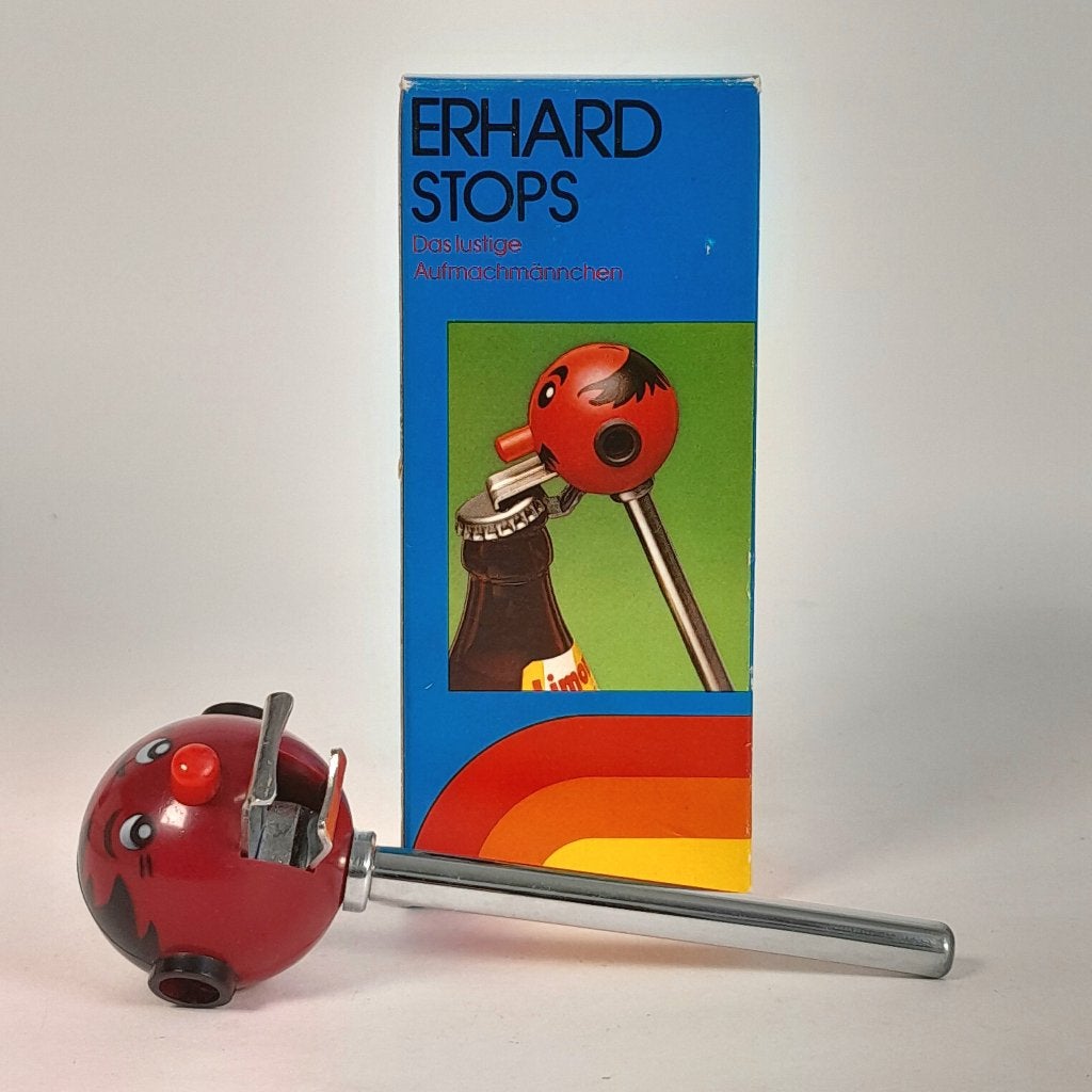 Vintage opener / kurkentrekker - Erhard Stops - retro design, Ophalen of Verzenden, Huis en Inrichting