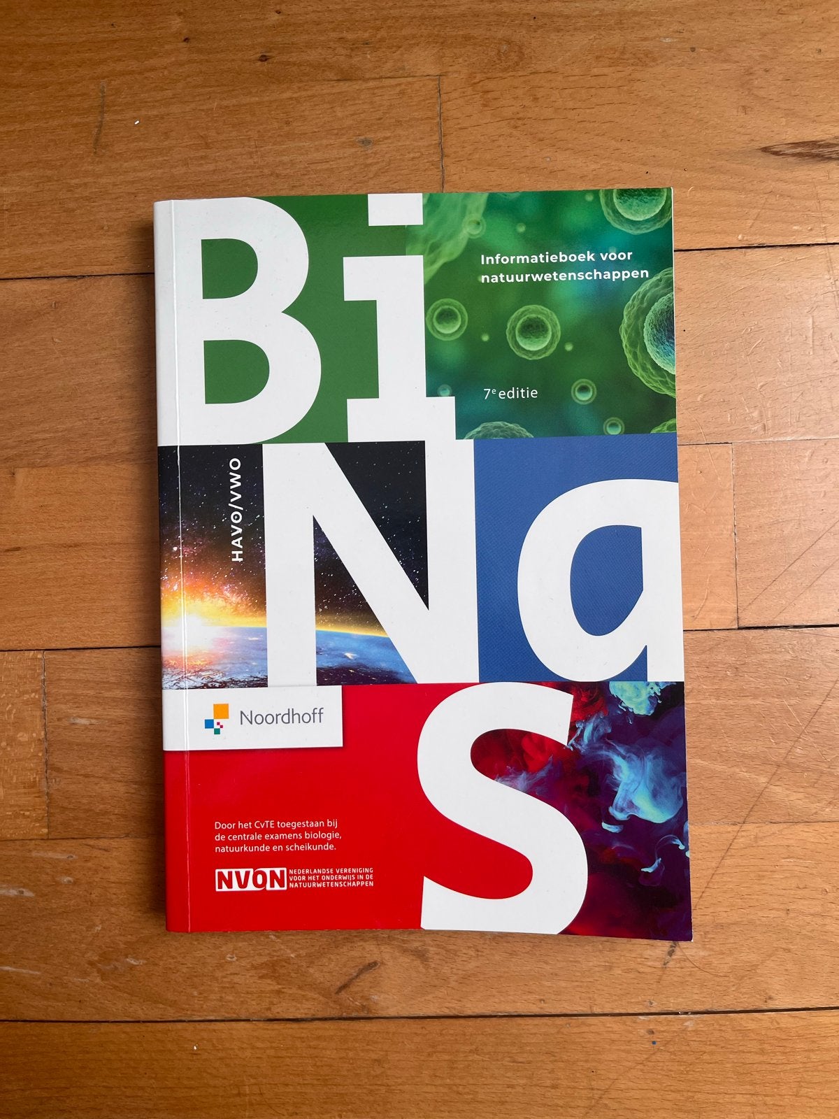 BiNaS HAVO/VWO 7e editie Informatieboek natuurwetenschappen, Boeken, Ophalen of Verzenden, Beta, Nieuw, Overige niveaus