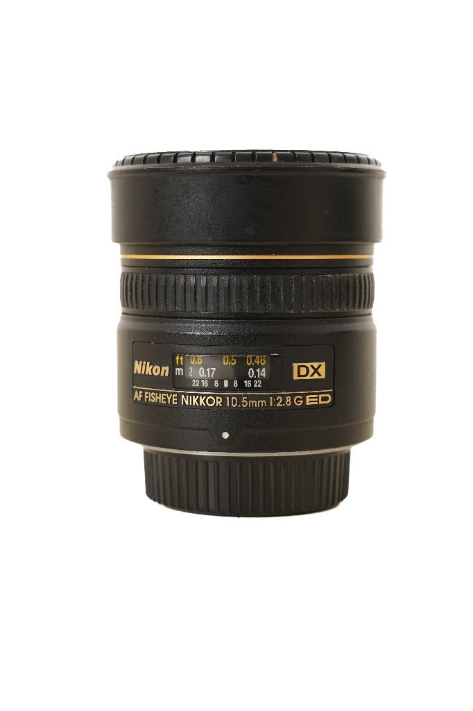 Nikon AF Fisheye Nikkor 10.5mm f/2.8 G ED, Audio, Tv en Foto, Fotografie | Lenzen en Objectieven, -, Groothoek Fisheye-lens, -