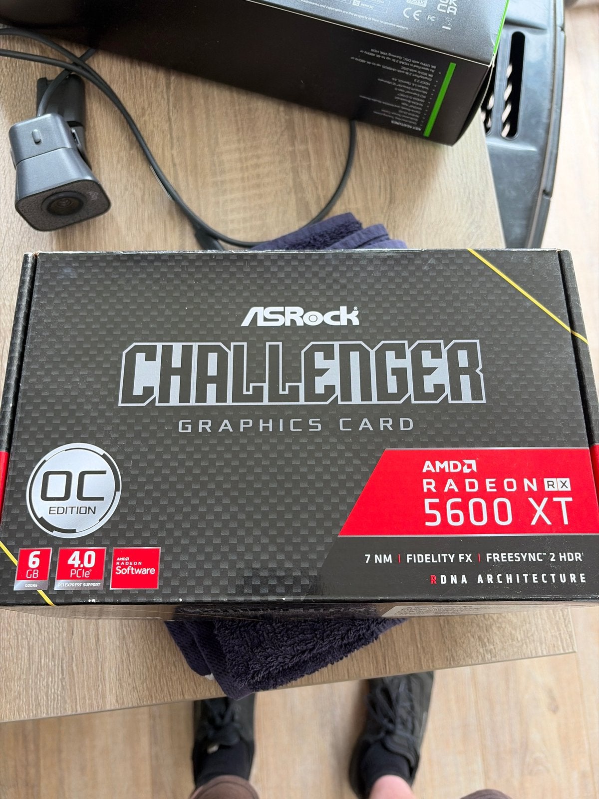 Asrock Challenger AMD Radeon RX 5600XT OC, Computers en Software, Videokaarten, Ophalen of Verzenden, GDDR6, PCI