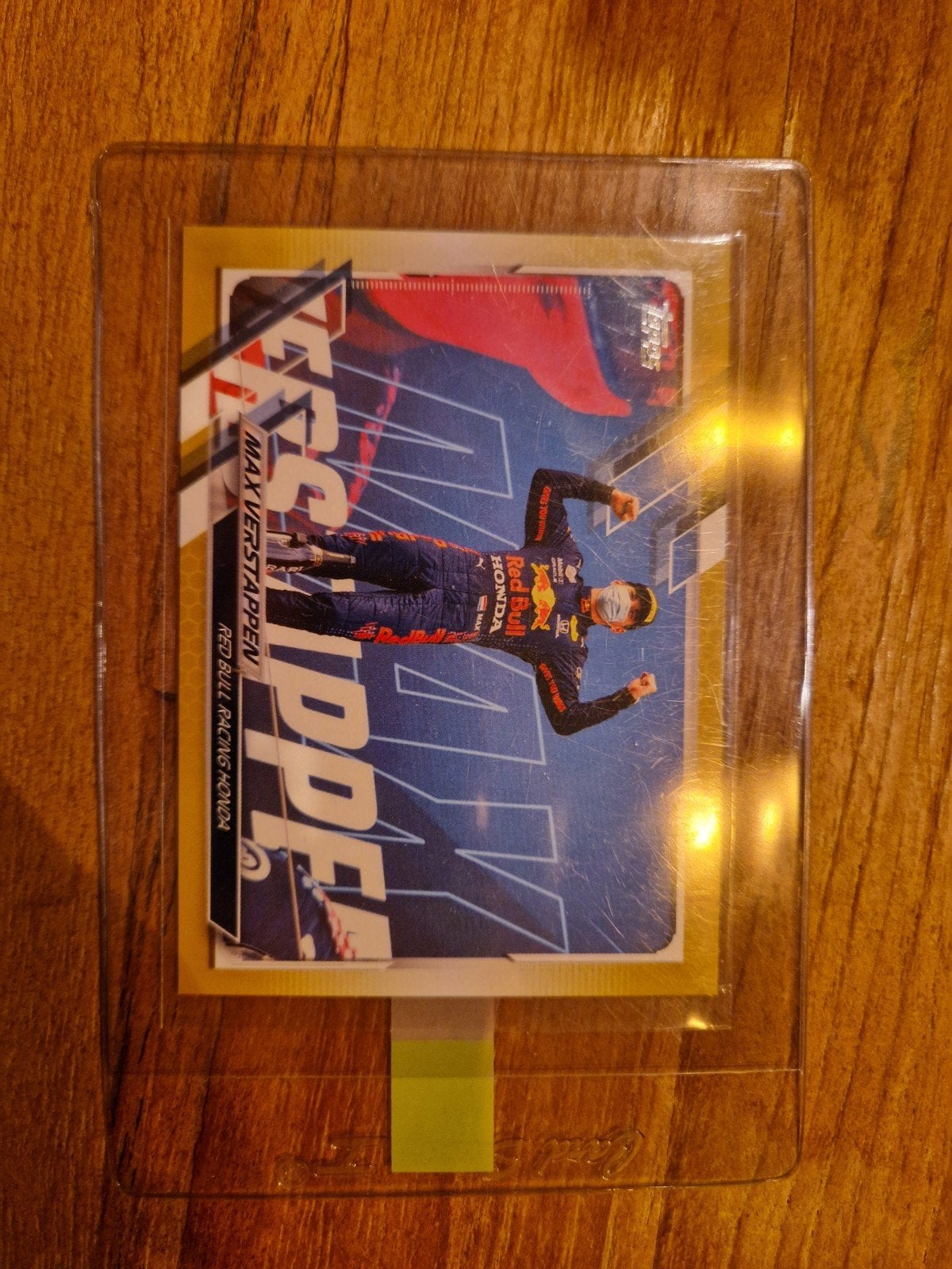2021 Topps Max Verstappen #48 Gold (06/50), Ophalen of Verzenden, Zo goed als nieuw, Overige sporten, Spelerskaart