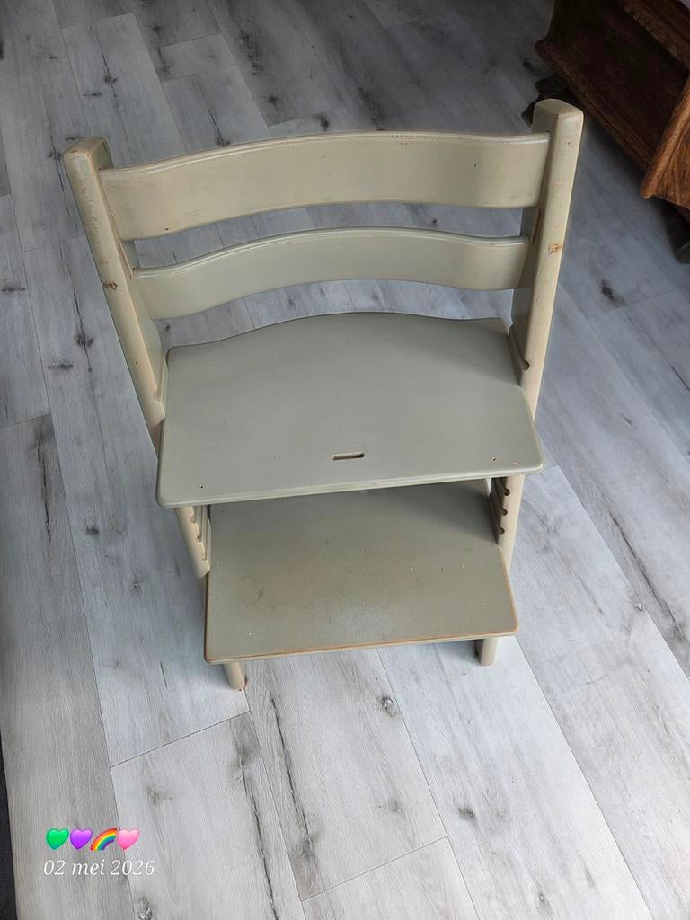 Stokke Tripp Trapp meegroeistoel - Gebruikt, Ophalen, Gebruikt, Meegroeistoel, Aanschuifbaar