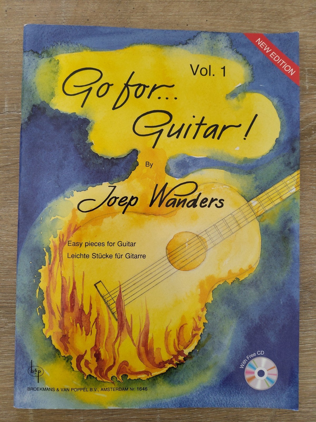 Go for... Guitar! Vol. 1 - Gitaarboek met CD - Joep Wanders, Overige genres, Les of Cursus, Ophalen of Verzenden, Gitaar