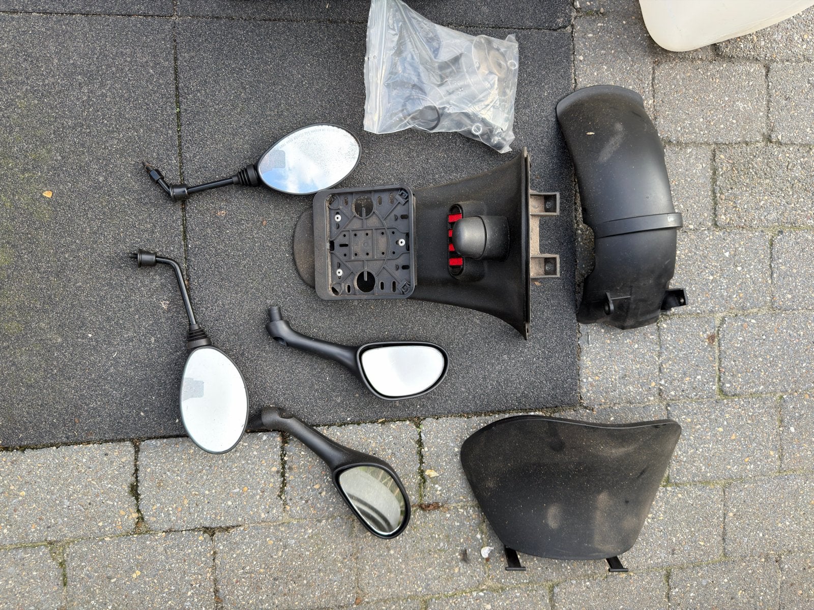 Piaggio ZIP onderdelen: Spiegels, spatbord en meer, Ophalen of Verzenden, Gebruikt