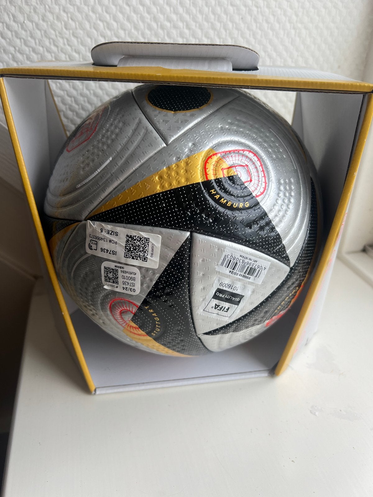 UEFA EURO 2024 Voetbal - Nieuw in doos, Ophalen of Verzenden, Nieuw, Bal