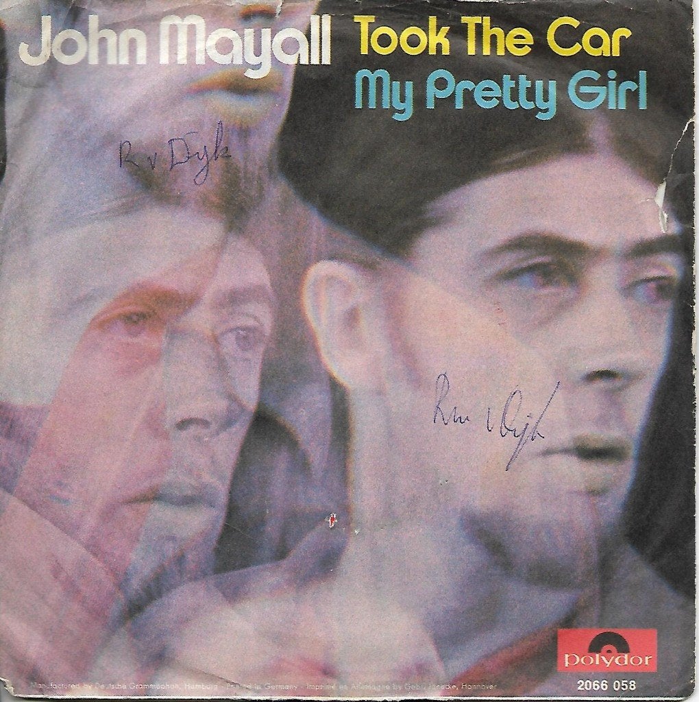 John Mayall - Took the car, Gebruikt, 7 inch, Single, Pop