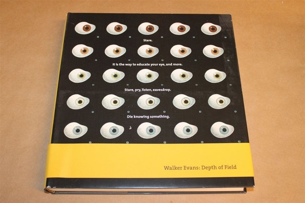 Walker Evans - Depth of field, Ophalen of Verzenden, Zo goed als nieuw, Fotografen