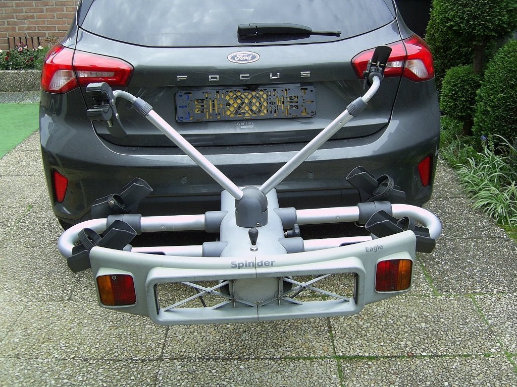 Mooie stabiele kantelbare Spinder Eagle hightech fietsdrager, Auto diversen, Ophalen, 2 fietsen, Gebruikt, Trekhaakdrager