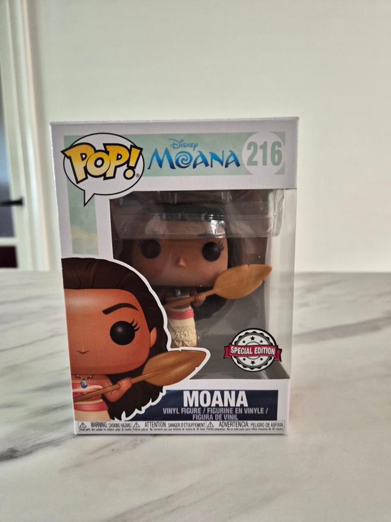 Funko Pop! Moana 216 Special Edition, Ophalen of Verzenden, Zo goed als nieuw