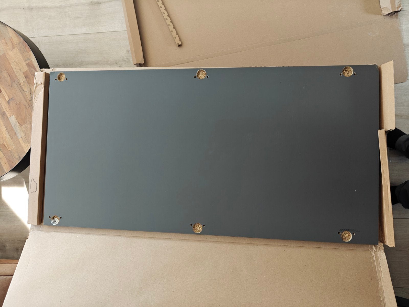 Ikea Voxtorp deur 60x120 Grijs, Ophalen, 50 tot 100 cm, Minder dan 100 cm, Grijs
