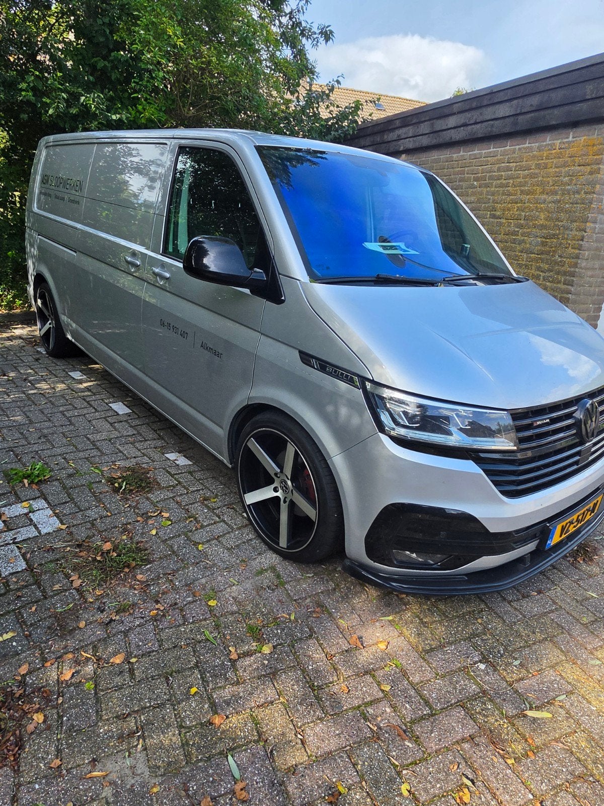 Concave Velgenset 20 inch met 255/35/20 vw  t6/bulli /5x120, 255 mm, Banden en Velgen, Ophalen of Verzenden, 20 inch
