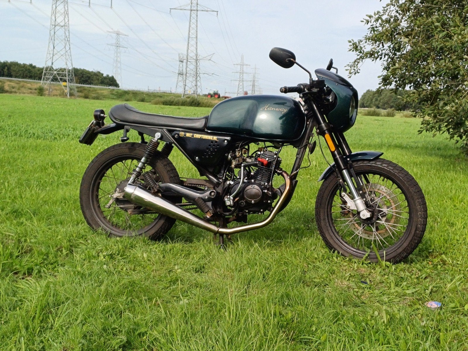Hanway Muscle 50cc (2021), Ophalen, Maximaal 45 km/u, 49 cc, Zo goed als nieuw