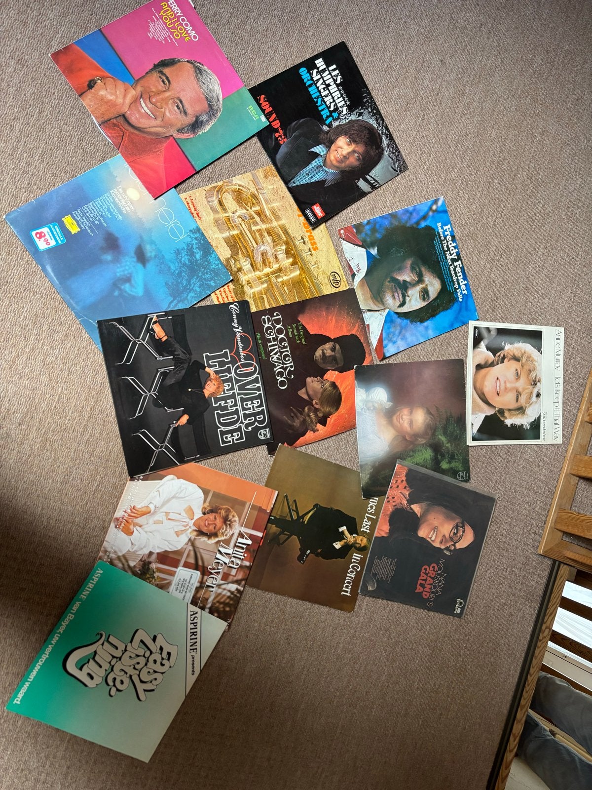 Grote collectie diverse vinyl platen (pop, easy listening), Cd's en Dvd's, Vinyl | Pop, Ophalen, 1970 - 1979, Gebruikt, 12 inch