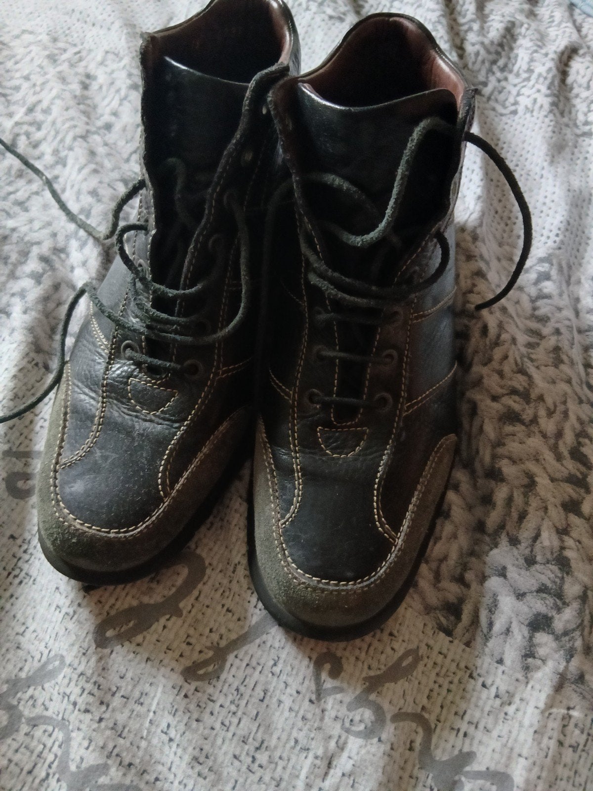 Floris van Bommel leren schoenen maat 6, zeer goede staat, Zwart, Boots, Floris van Bommel, Ophalen of Verzenden