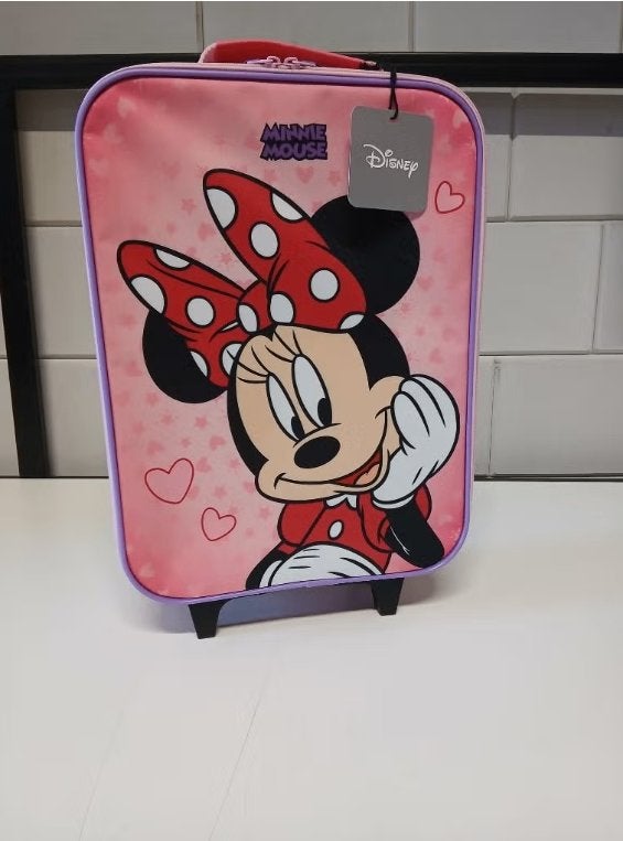 Disney kinderkoffer Minnie Mouse I Was Made For This, Sieraden, Tassen en Uiterlijk, Wieltjes, Hard kunststof, Nieuw, Minder dan 50 cm