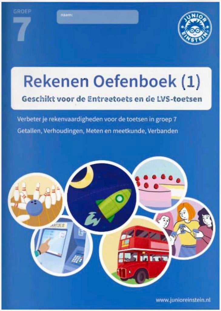 Rekenen Oefenen Boek Groep 7, Ophalen, Nieuw
