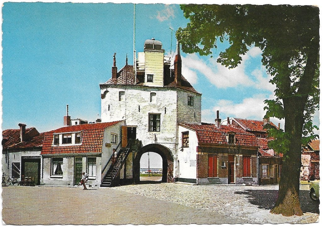 AK Harderwijk - Vispoort, Verzenden, 1960 tot 1980, Ongelopen, Gelderland