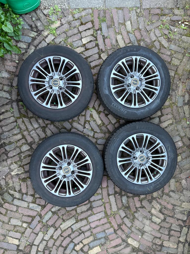 Honda Jazz: licht metalen Effezeta velgen., Ophalen of Verzenden, Gebruikt