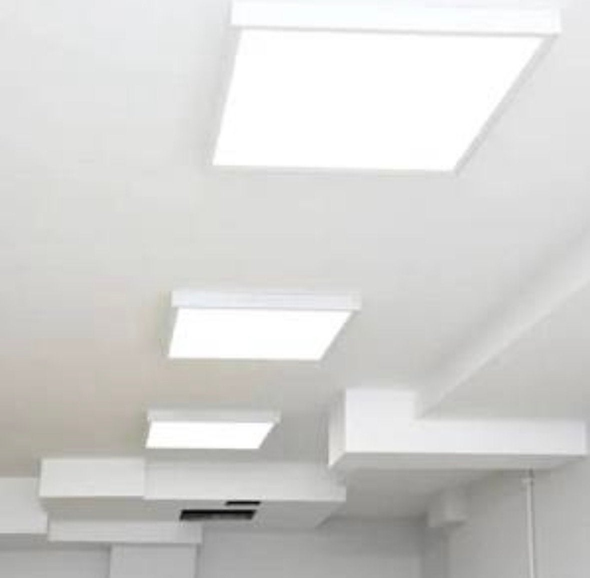 50x Opbouwframe LED Paneel 30x30 cm – Wit & Zilver – Nieuw, Wit, Nieuw, Modern, Ophalen