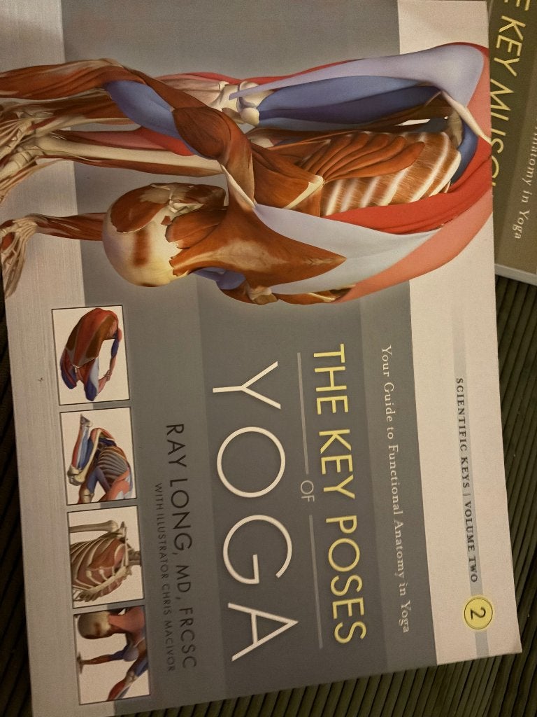 Ray Long Key Poses of Yoga, Ophalen of Verzenden, Zo goed als nieuw, Yogamat