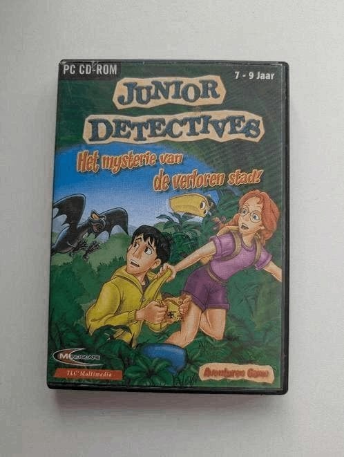PC Junior detectives het mysterie van de verloren stad! PC, 1 speler, Ophalen of Verzenden, Zo goed als nieuw, Vanaf 3 jaar