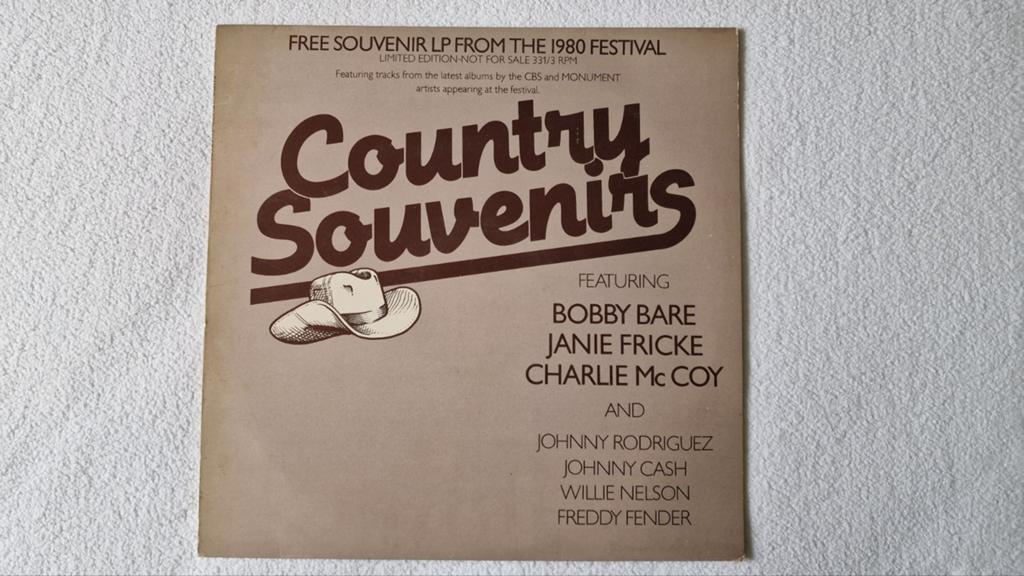 LP "Country Souvenirs", Ophalen of Verzenden, 1980 - 1989, Zo goed als nieuw, 12 inch