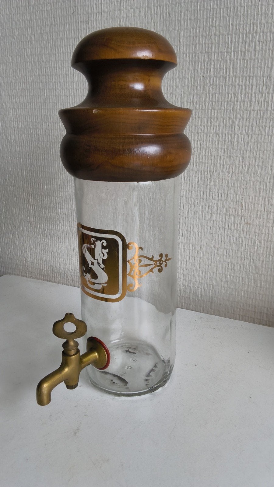 vintage whisky/gin schenker, Verzamelen, Ophalen of Verzenden, Gebruikt, Overige typen