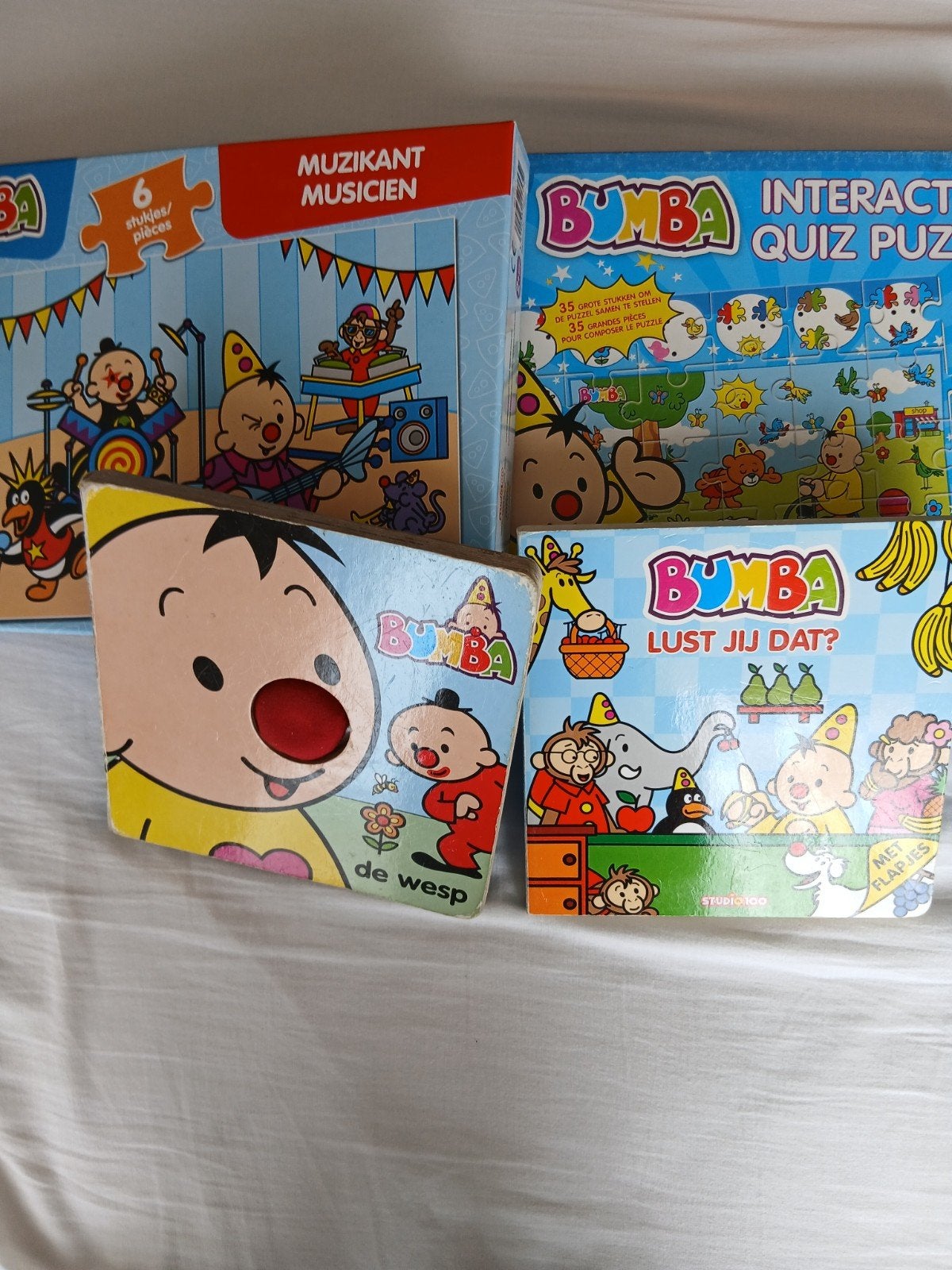 Bumba pakket, Ophalen of Verzenden, Gelezen, Uitklap-, Voel- of Ontdekboek, 1 tot 2 jaar