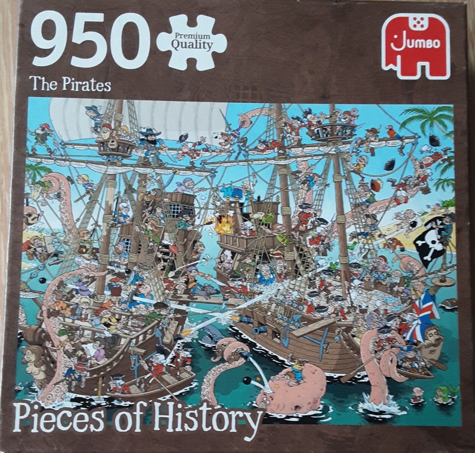 pieces of history 950 stukjes, Ophalen, 500 t/m 1500 stukjes, Zo goed als nieuw