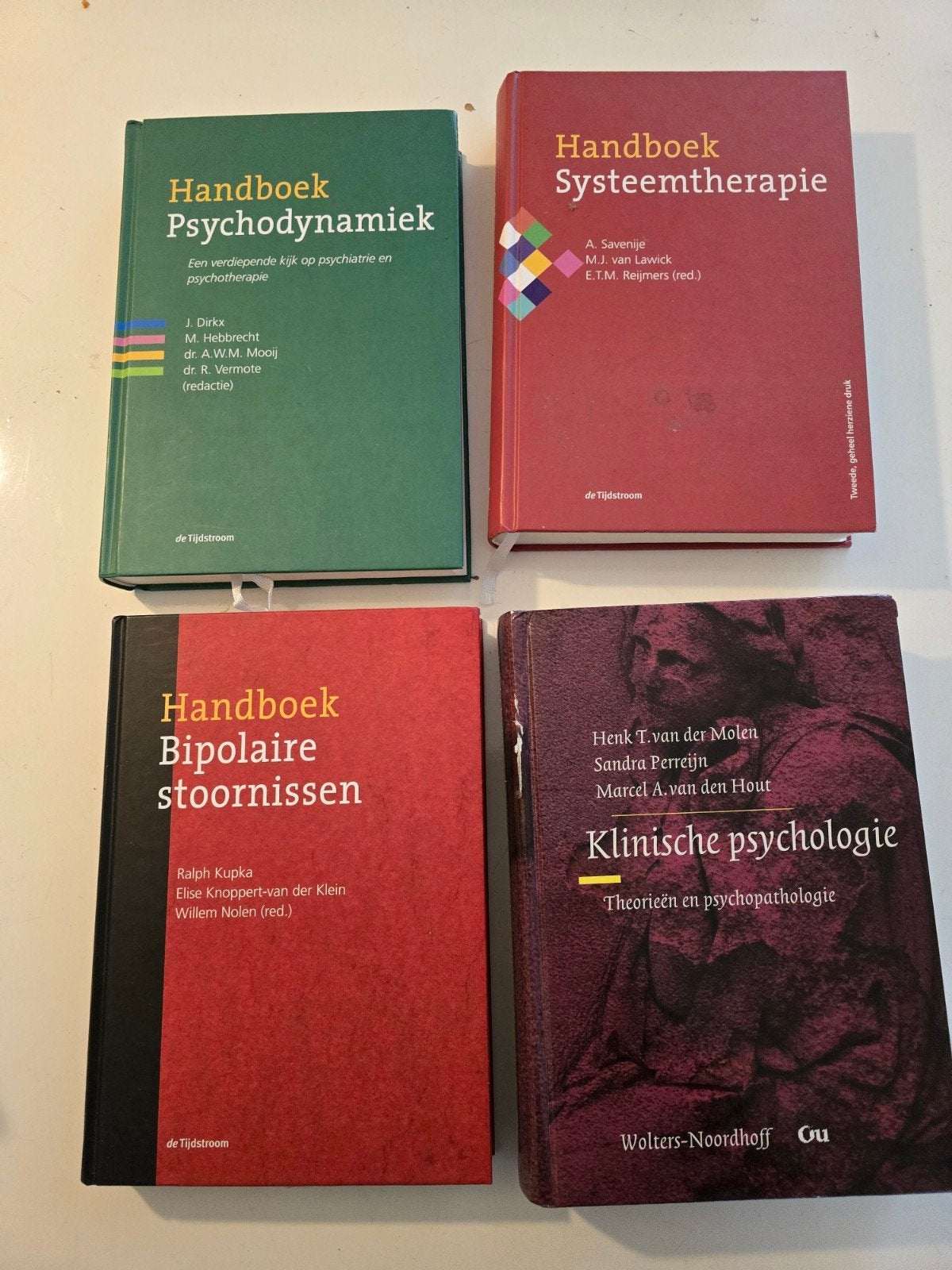 Diverse Handboeken Psychologie & Therapie -Zo goed als nieu, Boeken, Diverse auteurs, Zo goed als nieuw, Gamma, HBO