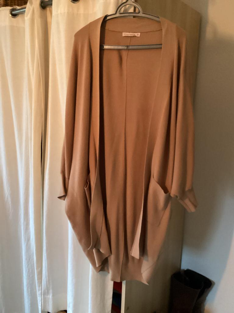 Studio Anneloes Cardigan S/M - Zo goed als nieuw, Ophalen of Verzenden, Zo goed als nieuw, Maat 36 (S), Beige