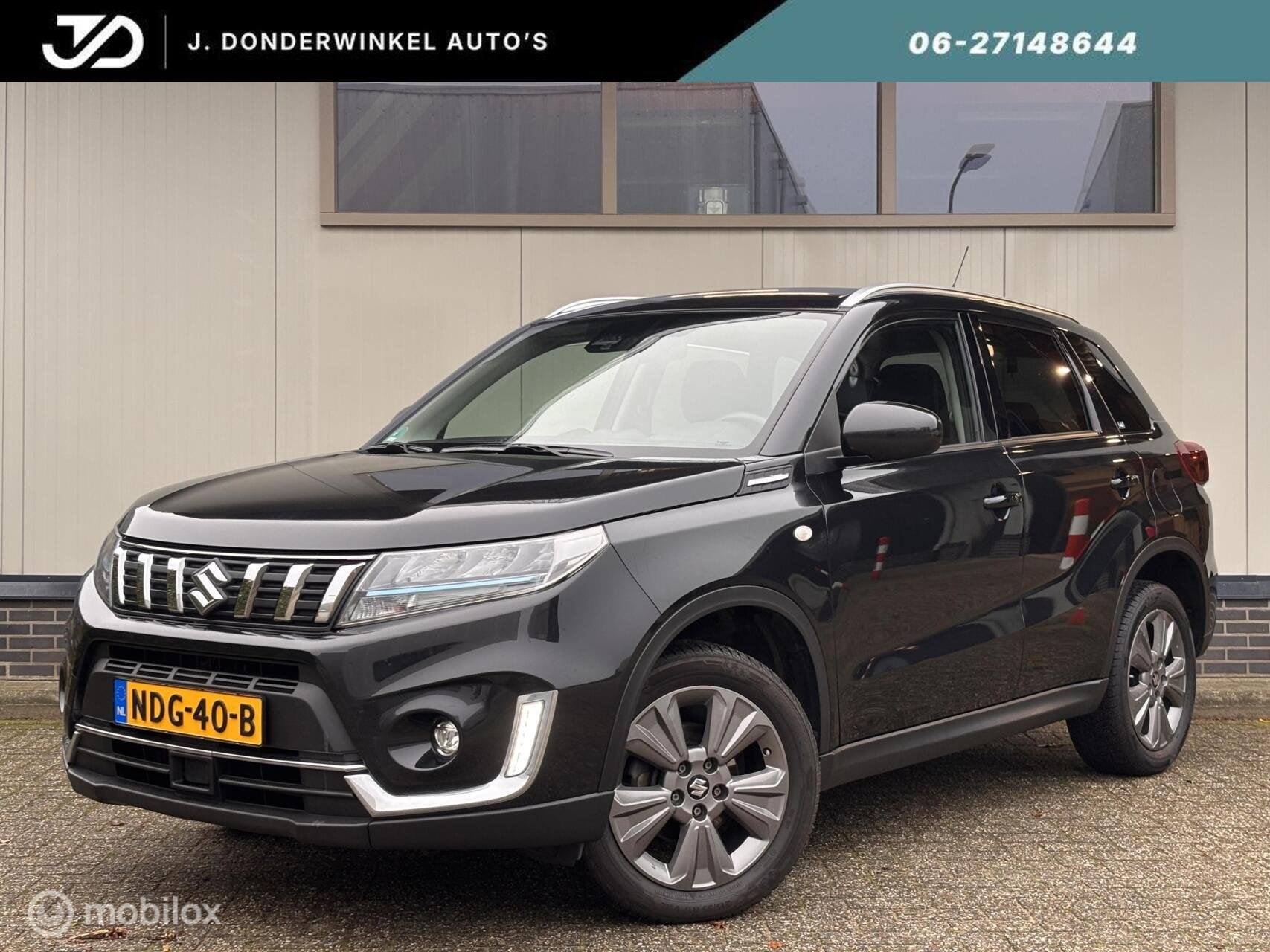 Suzuki Vitara 1.5 Hybrid AUTOMAAT Camera Keyless Dealer O.H., Auto's, Dealer onderhouden, Stof, Gebruikt, 4 cilinders