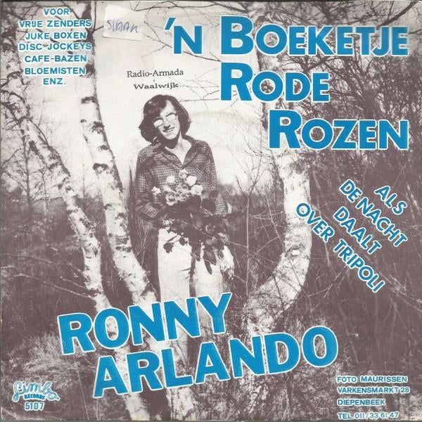 Vinylsingles ronny arlando gezocht, Ophalen of Verzenden, Zo goed als nieuw, Overige formaten, Levenslied of Smartlap