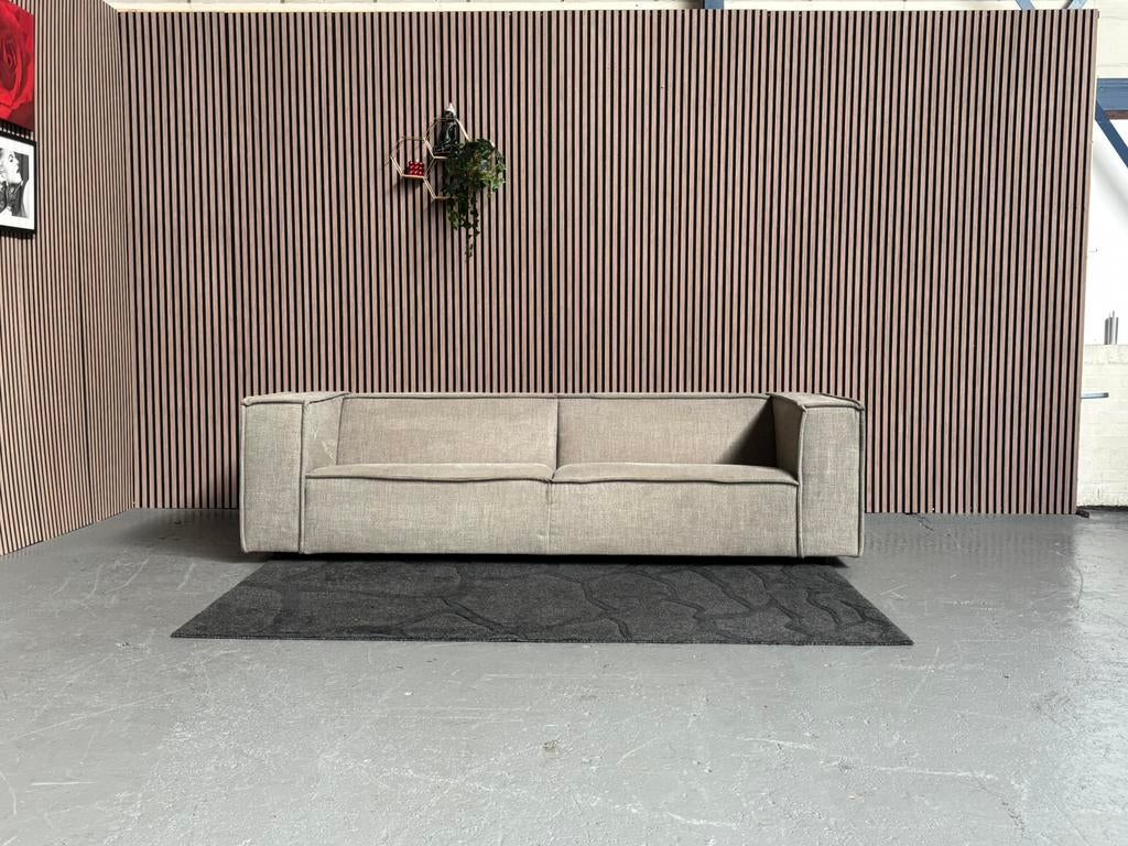GRATIS LEVERING By Sidde Sommer Bank Grijs 252x100 GEREINIGD, 250 tot 300 cm, 75 tot 100 cm, Ophalen of Verzenden, Zo goed als nieuw