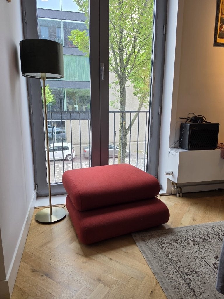 Rood Armchair Noo.ma, Ophalen, Nieuw, Modern