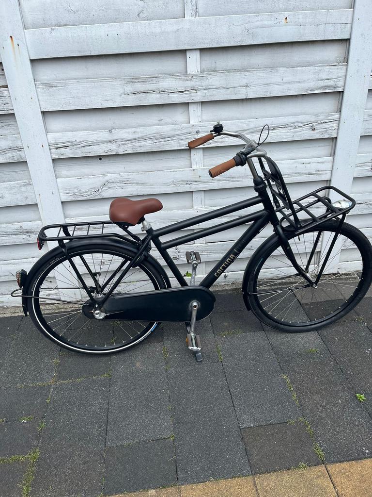Cortina U4 heren transportfiets 28inch 50cm, Fietsen en Brommers, Fietsen | Heren | Herenfietsen, Ophalen, Terugtraprem, Versnellingen
