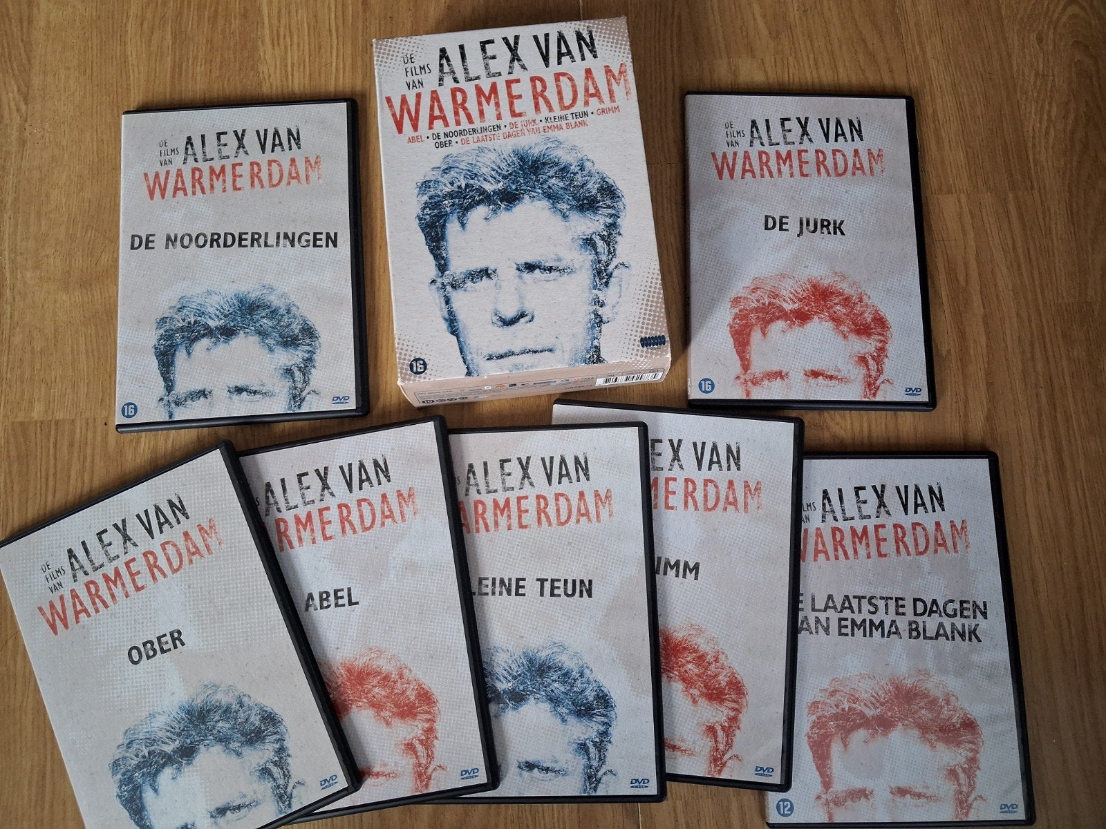 7 Dvd-box Alex van Warmerdam., Alle leeftijden, Ophalen of Verzenden, Zo goed als nieuw, Overige gebieden