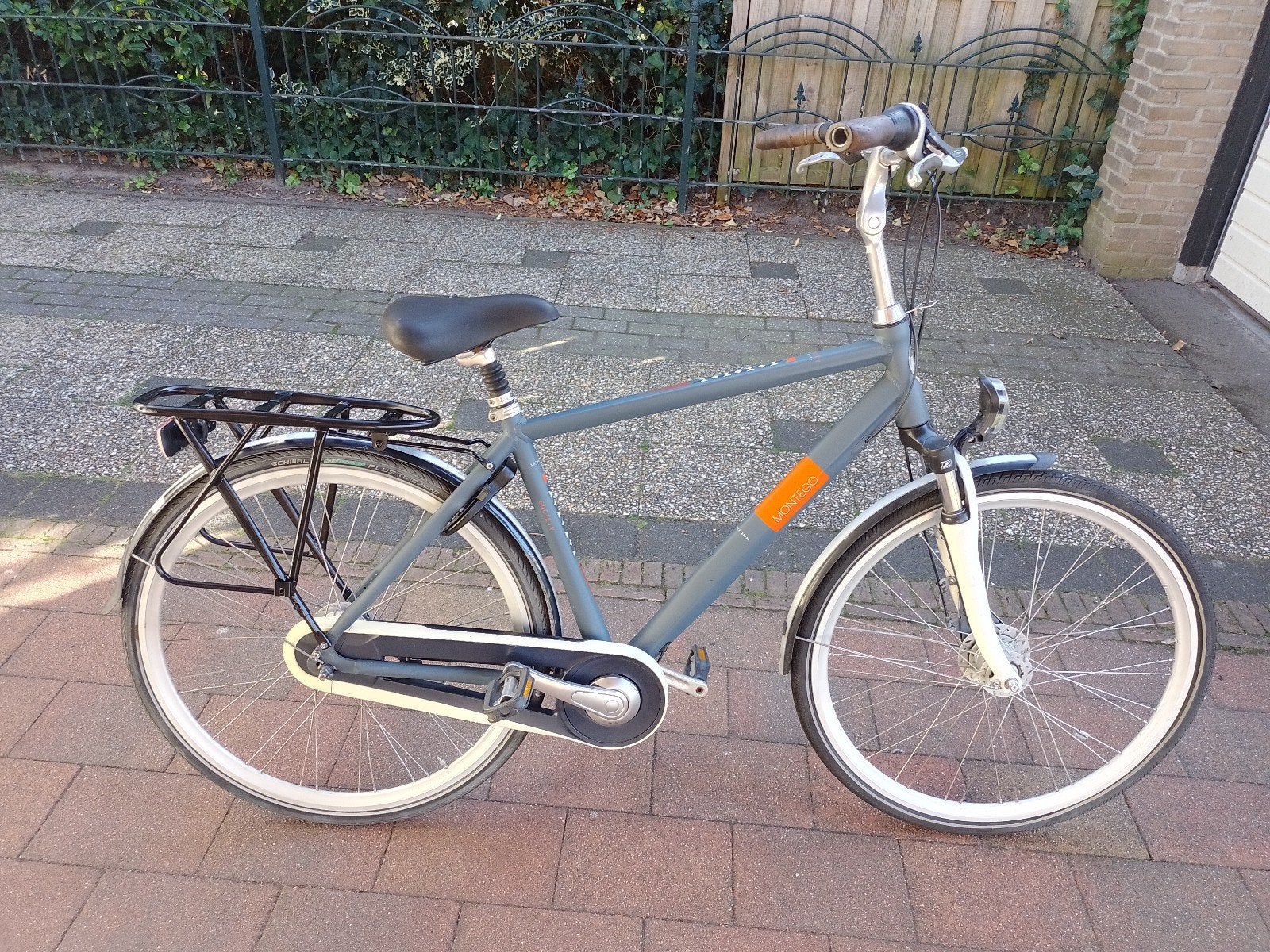 Nette Montego Society herenfiets 28 inch, Gebruikt, Versnellingen, 49 tot 53 cm, Ophalen